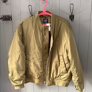 GAP Khaki Green Bomber Jacket